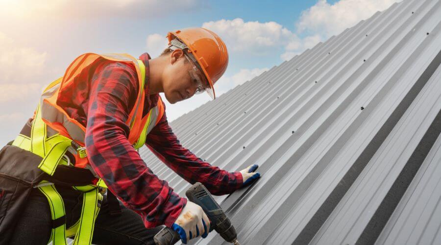 Professional metal roof installation in Bessie, OK